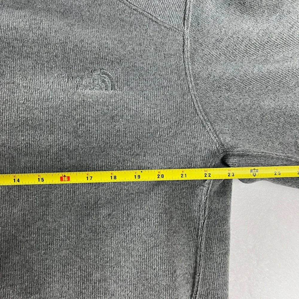The North Face Gordon Lyons Sweater Fleece Jacket‎ Gray Mens XL